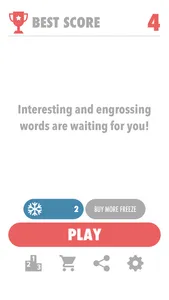 Fast Words - Word Game screenshot 0