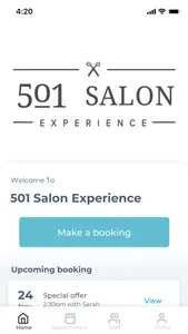 501 Salon Experience screenshot 0