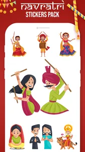 Navratri Stickers! screenshot 1