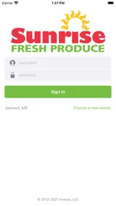 Sunrise Fresh Produce screenshot 0