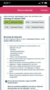 SportAfspraak screenshot 3