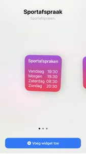 SportAfspraak screenshot 4