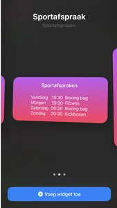 SportAfspraak screenshot 5