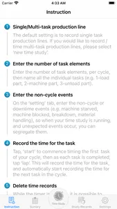 Time & Motion Study screenshot 3