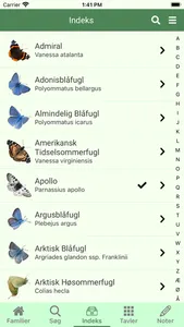 Nordeuropas dagsommerfugle screenshot 4