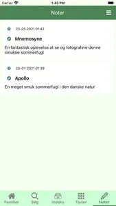 Nordeuropas dagsommerfugle screenshot 8