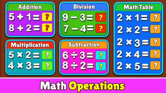 Kindergarten Math Educational screenshot 0