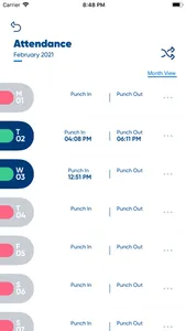 APCPL Attendance screenshot 1