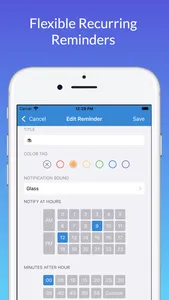 Regular Reminders: Hourly Memo screenshot 2