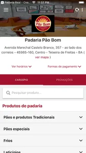 Padaria Pão Bom screenshot 1