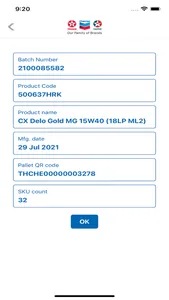 Lubricant TrackAndTrace screenshot 7