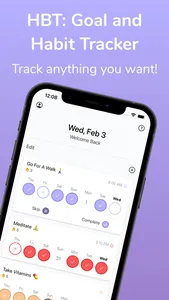 HBT: Daily Goal, Habit Tracker screenshot 0