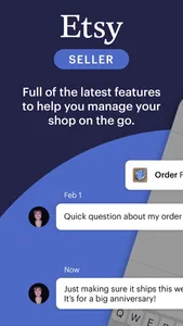 Etsy Seller: Manage Your Shop screenshot 0