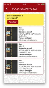 App La Paz Bus screenshot 5