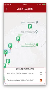 App La Paz Bus screenshot 6