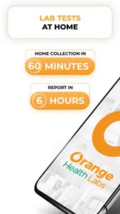 Orange Health Labs: Blood Test screenshot 1