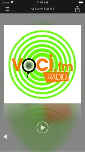 VOCI.fm Radio screenshot 0