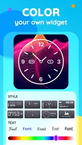 Custom Colorful Widget Maker screenshot 2