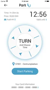 Park4U - Parkerings app screenshot 2