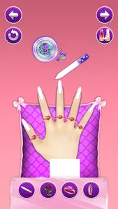 Nails Art 3D - Among Spa Salon screenshot 2