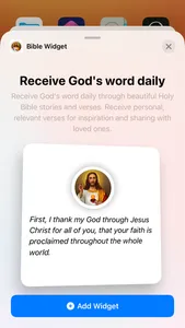 Bible Verse Widget Offline screenshot 1