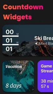 Countdown Widget Plus screenshot 0