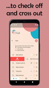 Baby Basics List screenshot 2