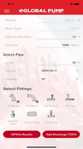 Global Pump Selector screenshot 0
