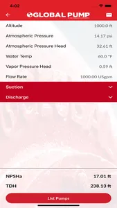 Global Pump Selector screenshot 3