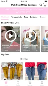 Pink Post Office Boutique screenshot 1