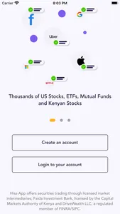 Hisa - Save, Trade & Invest screenshot 0