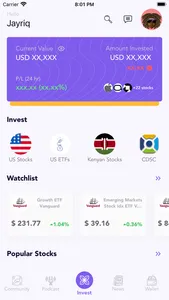 Hisa - Save, Trade & Invest screenshot 1