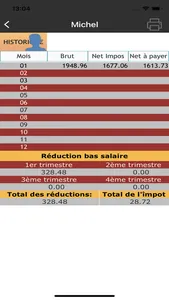 BULLETIN DE SALAIRE screenshot 5