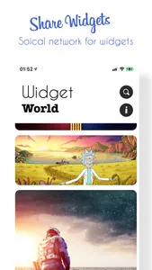 Widget World screenshot 2