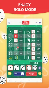 Yatzy - Best dice game screenshot 1