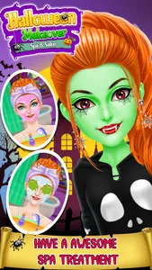 Halloween Makeup : Spa & Salon screenshot 0