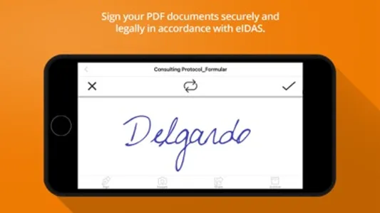 signoSign - Sign PDF documents screenshot 2