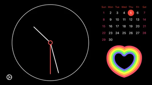 Squirrel Clock screenshot 2