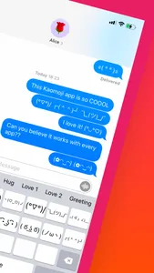 Kaomoji+ screenshot 1