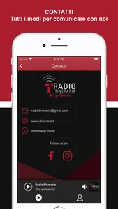 Radio Itineraria screenshot 2