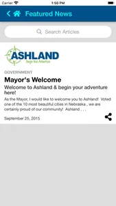 City of Ashland screenshot 2