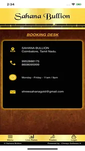 Sahana Bullion screenshot 2