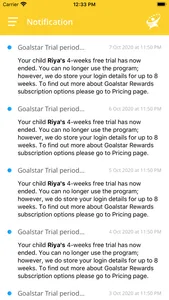 Goalstar Rewards Notification screenshot 4