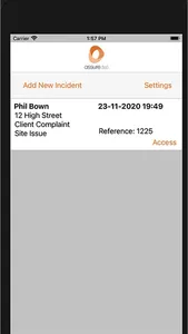 Assure360 Incident 2 screenshot 0