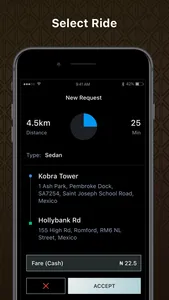 ClickToGo Driver screenshot 3