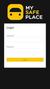 My Safe Place - Driver screenshot 1