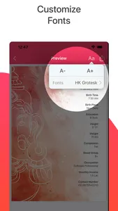 Bio Data Maker screenshot 1