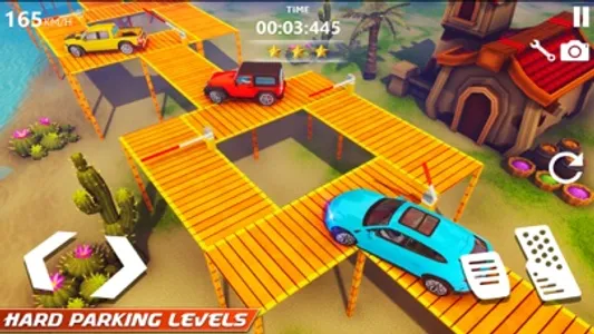 Prado Car Bridge Parking Game screenshot 2