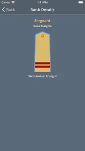 Vietnam Military Rank screenshot 3