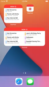 DayHub - Up Next Widget screenshot 0
